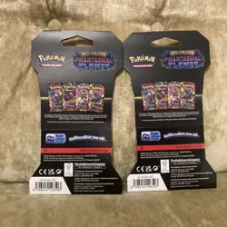 Phantasmal Flames Mega Evolutions Pokemon TCG Booster Packs X2 Sleeved Brand New - Image 2