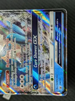 Vaporeon GX SM172 - Sun & Moon Promo Ultra Rare Pokemon TCG NM - Image 5