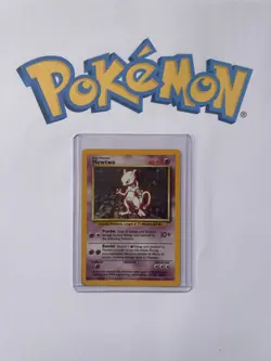 Mewtwo Holo Base Set 10/102 - Pokemon TCG - Rare Original - UK Seller - Image 1