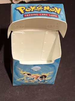 Vintage 1999 WOTC Ultra Pro Official Pokemon Deck Box Blastoise Onix No Sleeves - Image 4
