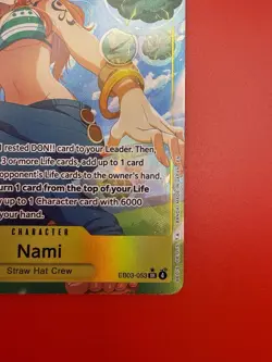 Nami (053) (Alternate Art) EB03-053 Extra Booster: One Piece Heroines Edition - Image 5