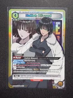 UNION ARENA UA35BT/OPM-1-023 ONE PUNCH MAN HELLISH BLIZZARD SR - Image 1