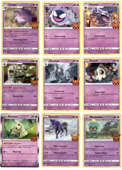 Trick or Trade 2022 - COMPLETE Pokemon Special Halloween MASTER SET - 30 Cards - Image 3