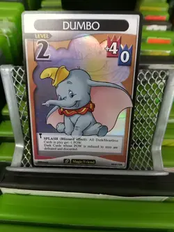 KINGDOM HEARTS TCG Base Set 25/91U DUMBO Level 2 NM Disney Trading Card ccg - Image 1