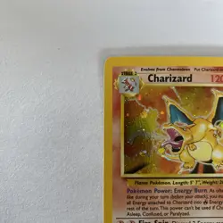 Charizard 4/130 Base Set 2 Holo Rare Pokemon Card 2000 WOTC TCG Pokemon Vintage - Image 2