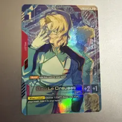 Rau Le Creuset (R+)Gundam Card Game . Steel Requiem R+ GD03-091 - Image 1