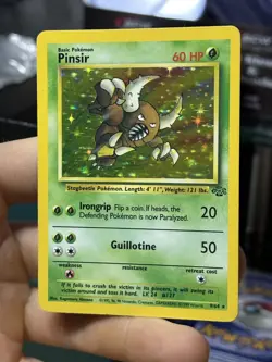 #2 Pinsir 9/64 Jungle 1999 Holo Rare WOTC Pokemon Card TCG - Image 3