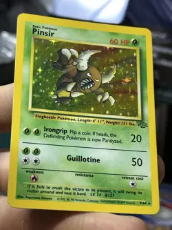 #2 Pinsir 9/64 Jungle 1999 Holo Rare WOTC Pokemon Card TCG - Image 4