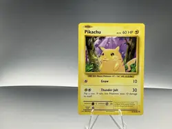 Pokemon TCG Pikachu Basic 35/108 Lv x Card - Image 1