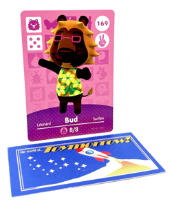 Animal Crossing Nintendo Amiibo - BUD #169 - Series 2 Authentic Card - Image 1