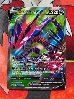 Eternatus V (Full Art) SWSH044 Promo - Pokemon SWSH Sword & Shield Promo Cards - Image 1