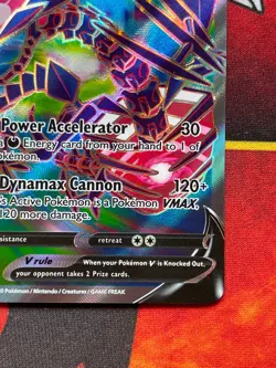 Eternatus V (Full Art) SWSH044 Promo - Pokemon SWSH Sword & Shield Promo Cards - Image 5