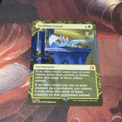 Doubling Season X1 Mtg Wilds Of Eldraine Enchanting Tales Nm Borderless - Image 1
