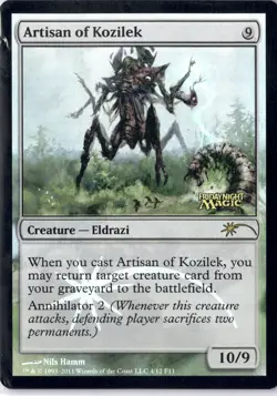 Artisan Of Kozilek LP/NM* FOIL FNM PROMO ENGLISH 4/12 mtg -UnltdCards - Image 1