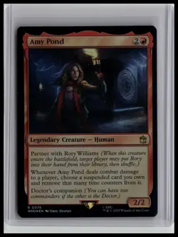 Universes Beyond: Doctor Who #75 Amy Pond Foil - Image 1