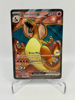 Pokemon SV: Scarlet & Violet 151 Charizard EX 183/165 Near Mint - Image 1