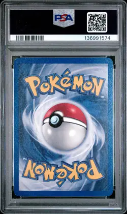 2000 POKEMON GYM HEROES HOLO #12 ROCKET'S MOLTRES PSA 8 - Image 2