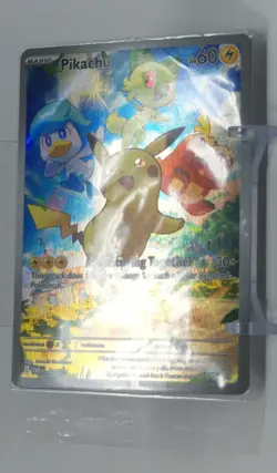Pokemon Scarlet & Violet Black Star Promos #027 Pikachu - Image 5