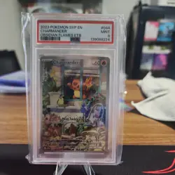 2023 POKEMON SVP EN-SV BLACK STAR PROMO #044 CHARMANDER PSA 9 - Image 1