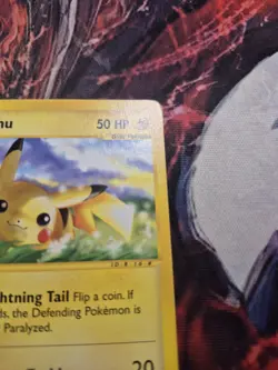 Pokemon Pikachu TCG 124/165 Regular E-Reader Expedition LP/MP - Image 2