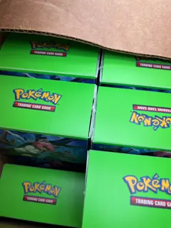 Pokemon Deck Boxes with Dice, Coins, and Sleeves - Lot of 16 - Image 1