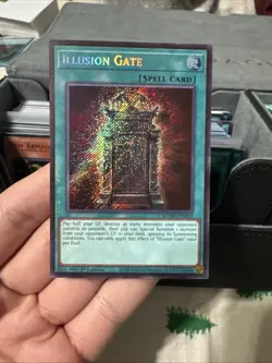 Yugioh! Illusion Gate Maze of the Muertos MZMU-EN023 Secret Rare - Image 1