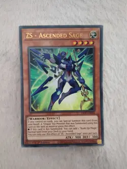 LIOV-EN003 ZS - Ascended Sage Ultra Rare 1st Edition Yugioh Card - Image 1
