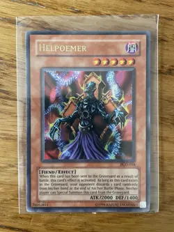 YuGiOh Helpoemer Ultra Rare PGD-058 Ultra Rare Good Condition - Image 1