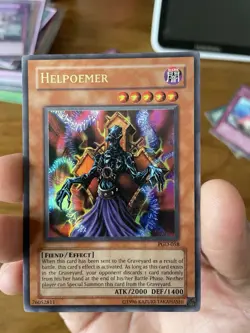 YuGiOh Helpoemer Ultra Rare PGD-058 Ultra Rare Good Condition - Image 2