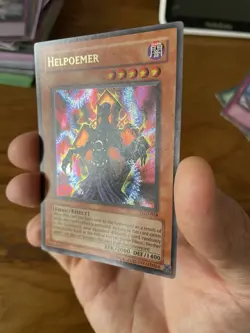 YuGiOh Helpoemer Ultra Rare PGD-058 Ultra Rare Good Condition - Image 4