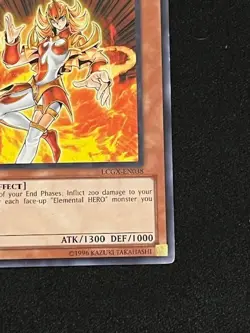 Elemental HERO Lady Heat 1st Edition LCGX-EN038 YuGiOh Legendary Collection 2: T - Image 5