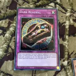 Dark Renewal - SBC1-ENG19 - Secret Rare 1st Edition - Pack Fresh YuGiOh - Image 1