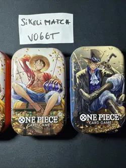 CARTE ONE PIECE LOT DE 3 TIN PACK VOL.2 VIDE LUFFY ET SABO OP13 SUCCESSEURS - Image 3