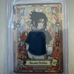 Sasuke Uchiha NARUTO NRSA01-SP-002L5 Naruto Kayou Card - ENGLISH - Heaven Scroll - Image 1