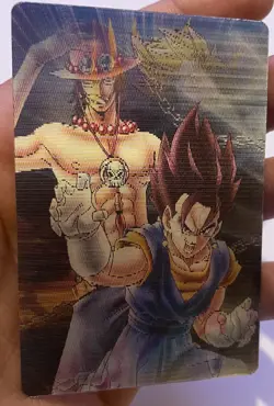 Carte dragon ball Gumica Card N*025 DBZXOP One Piece Moving Changing Weekly Jump - Image 1