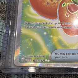 Pokemon TCG Mega Evolutions Buddy-Buddy Poffin 167/132 UR Ultra Rare Card - Image 2
