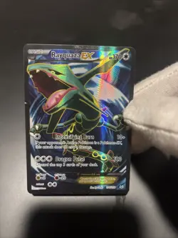 Pokemon TCG Rayquaza EX Full Art Ultra Rare Card Roaring Skies 104/108 - Image 1