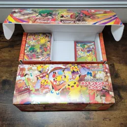 Tohoku Pikachu Box Japanese with Sleeves and Deck Box, Outer Sleeve, NO CARD! - Image 2