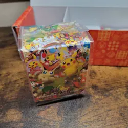 Tohoku Pikachu Box Japanese with Sleeves and Deck Box, Outer Sleeve, NO CARD! - Image 3