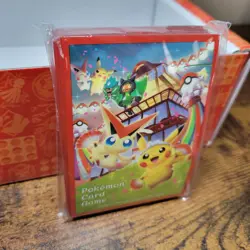Tohoku Pikachu Box Japanese with Sleeves and Deck Box, Outer Sleeve, NO CARD! - Image 5