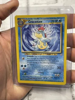 Croconaw 31/111 2000 Neo Genesis Uncommon WOTC Vintage Pokemon Card NM Pokemon - Image 1