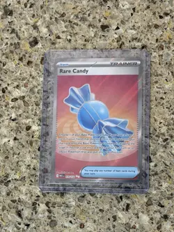 Pokemon TCG Mega Evolution Trainer Holo Card 175/132 Rare Candy - Image 1