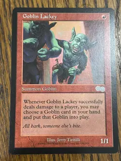 Goblin Lackey Urza's Saga Regular - Image 1