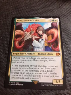 Yuna, Hope of Spira - UB: Final Fantasy (MTG) - Image 1