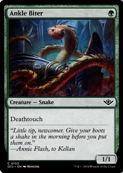 Ankle Biter Non-Foil Outlaws of Thunder Junction 153 NM MTG - Image 1