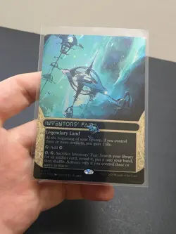 Inventors' Fair (Borderless) (Galaxy Foil) (0111) MTG Edge of Eternities EOS - Image 1