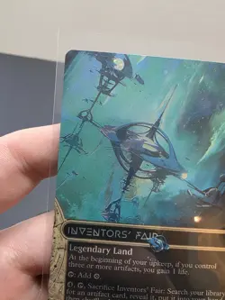 Inventors' Fair (Borderless) (Galaxy Foil) (0111) MTG Edge of Eternities EOS - Image 3