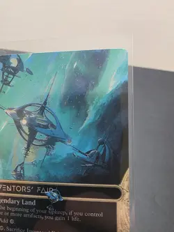 Inventors' Fair (Borderless) (Galaxy Foil) (0111) MTG Edge of Eternities EOS - Image 4