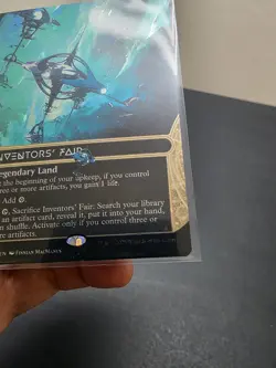 Inventors' Fair (Borderless) (Galaxy Foil) (0111) MTG Edge of Eternities EOS - Image 5