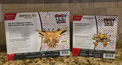 Pokemon TCG: Scarlet & Violet 151- 1 Zapdos EX & 1 Alakazam EX Collection Box - Image 2